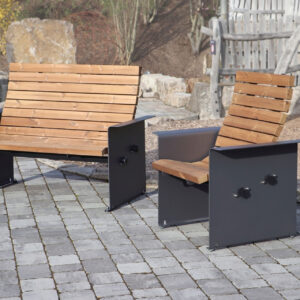 OUTDOOR SITZBANK